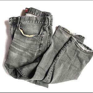 Black / Grey Jeans with Washed Look